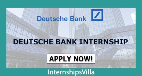 Deutsche Bank Internship Summer Application Program