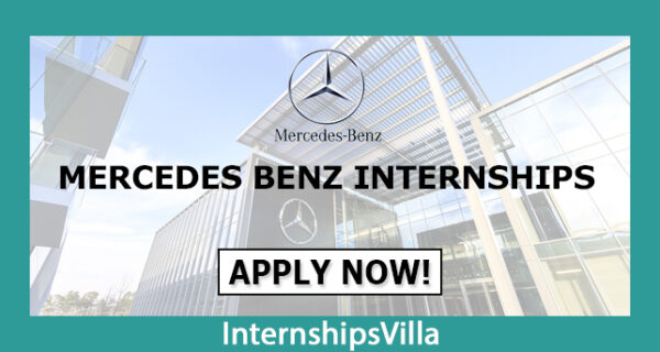 Mercedes Benz Internship Summer Program