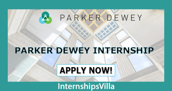 Parker Dewey Internship for High School Students