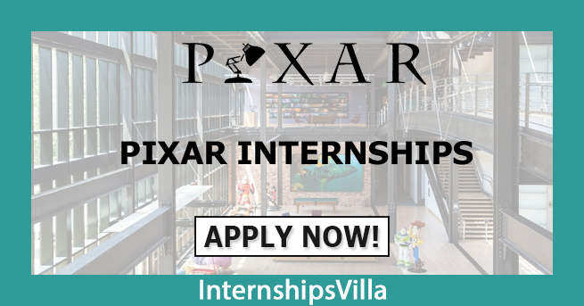 Pixar Internships