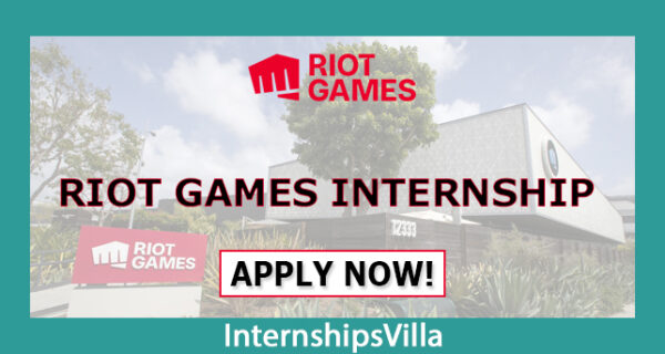 Riot Games Internship Summer for High School