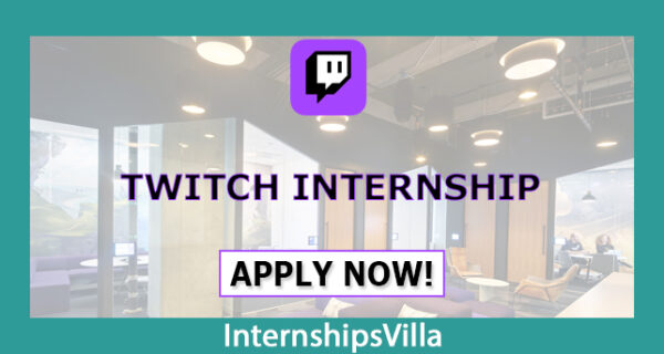 Twitch Internship Recent Openings